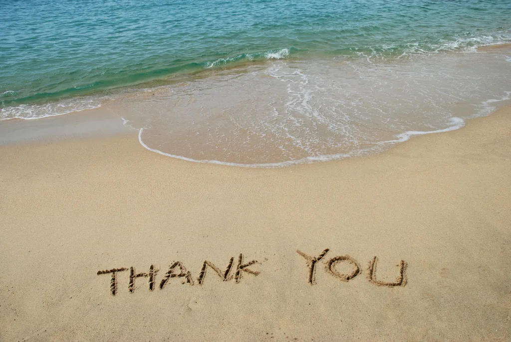 thank you sand