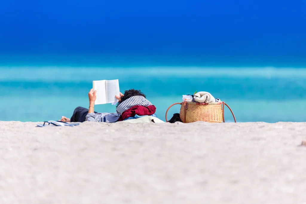 On beach reading