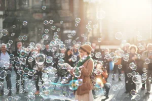 Bubbles, joy